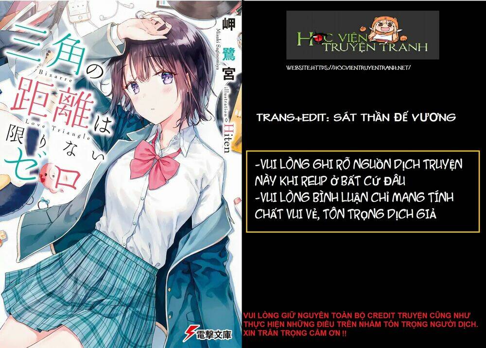 Sankaku No Kyori Wa Kagirinai Zero Chương 1 Ảnh 2