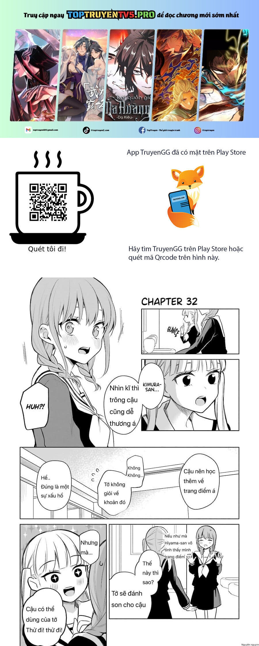 Shoujo Manga Protagonist X Rival San Chương 32 Ảnh 3