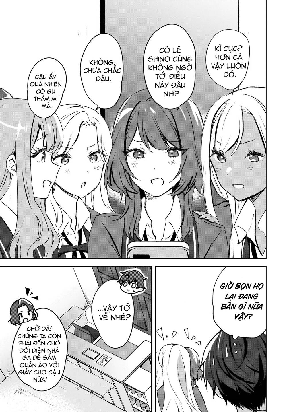 Ushiro No Seki No Gyaru Ni Sukarete Shimatta Chương 8 Ảnh 23