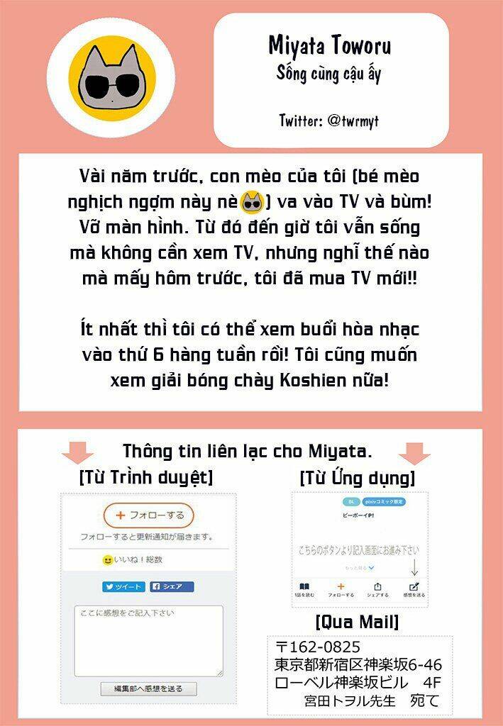 Sống Cùng Cậu Ấy Chương 7.5 Ảnh 8