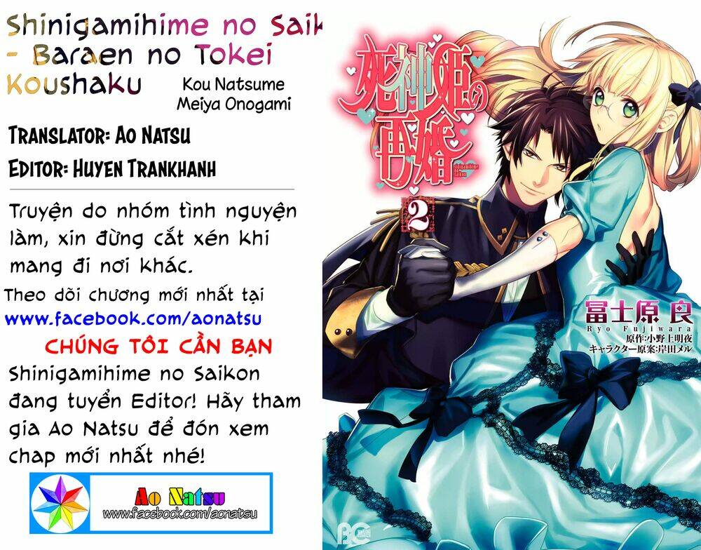 Shinigamihime No Saikon - Baraen No Tokei Koushaku Chương 8 Ảnh 3
