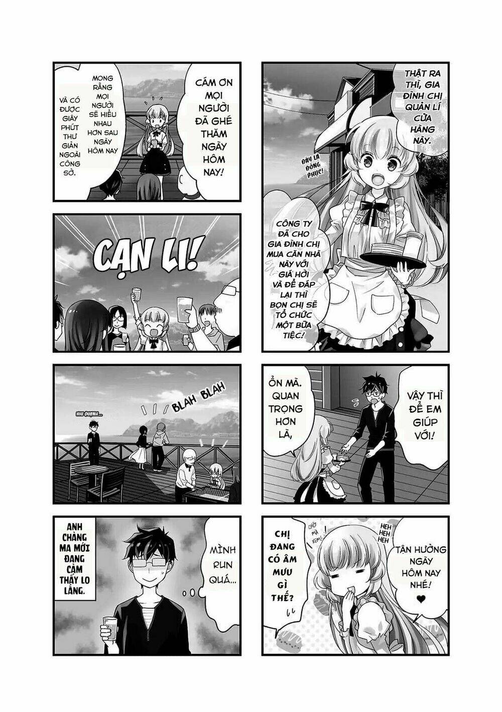 Senpai Nhỏ Nhắn Của Tôi Rất Dễ Thương Chương 9 Ảnh 4