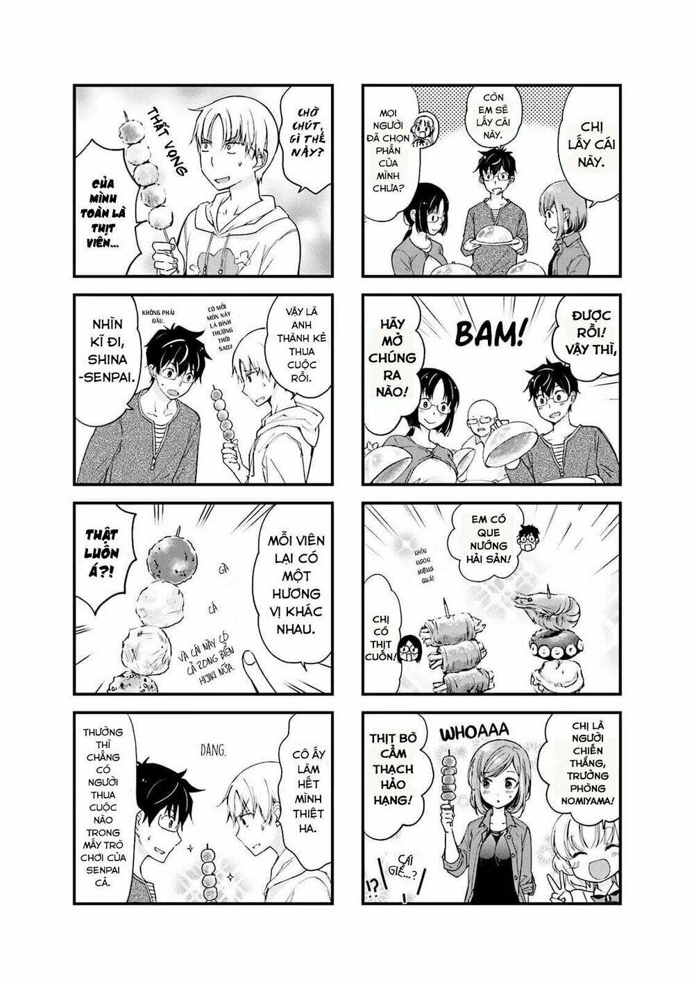 Senpai Nhỏ Nhắn Của Tôi Rất Dễ Thương Chương 9 Ảnh 6