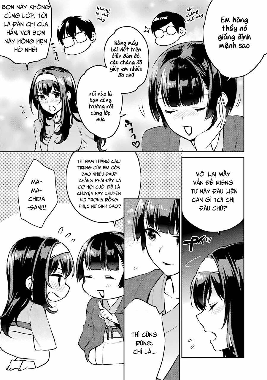 Saenai Kanojo No Sodatekata - Koisuru Metronome Chương 46.5 Ảnh 7