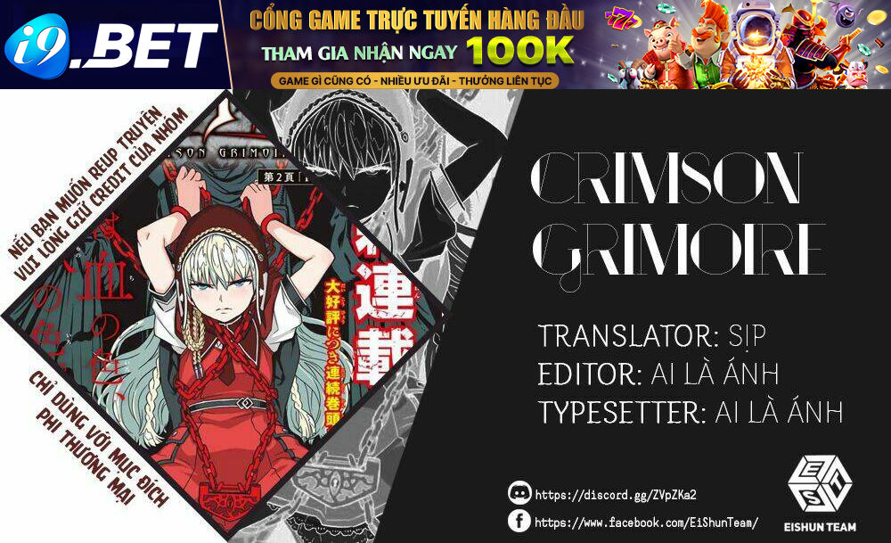Crimson Grimoire Chương 1 Ảnh 3