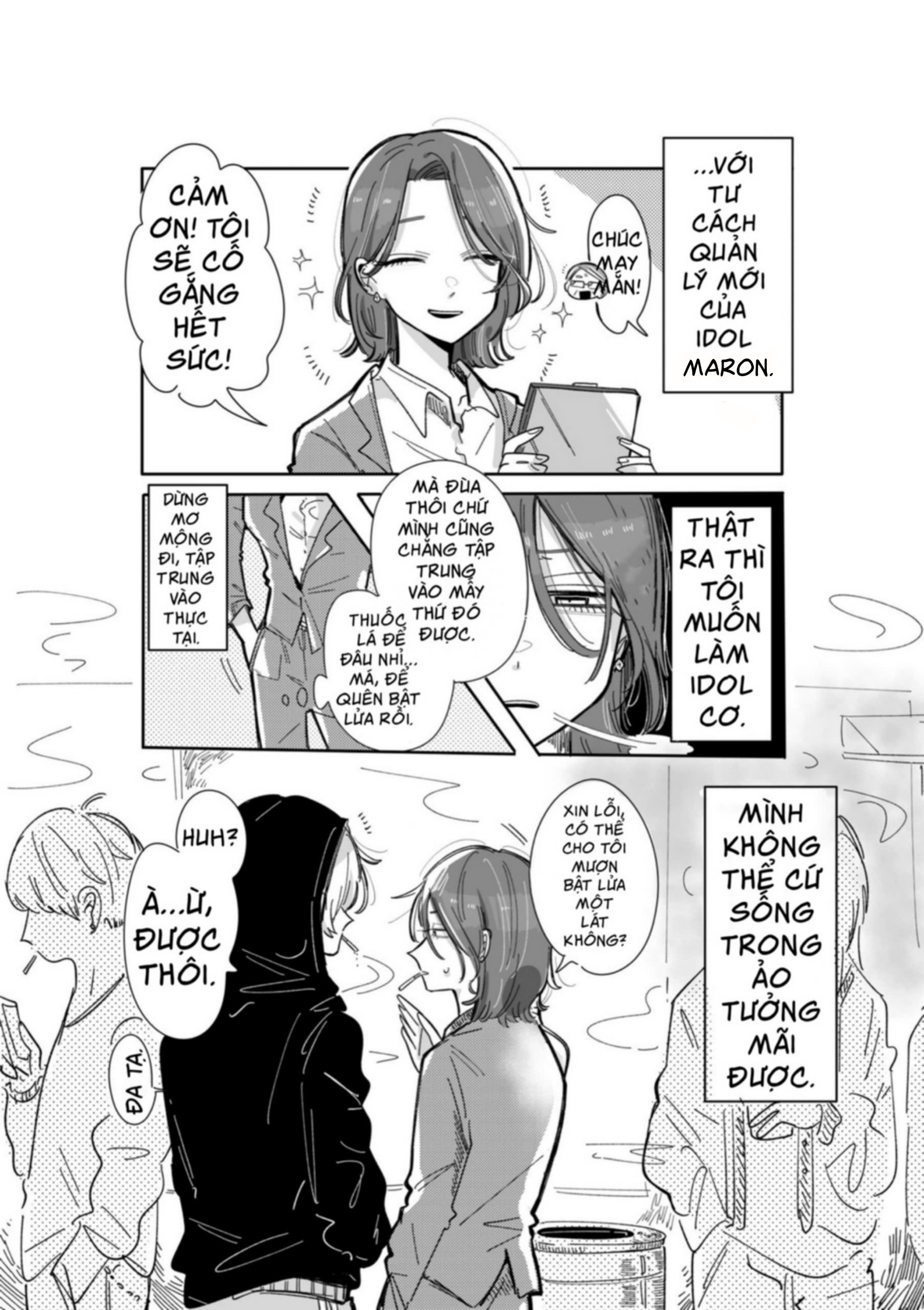 Idol Yabai Và Quản Lý Của Cô Ấy Chương 1 Ảnh 4