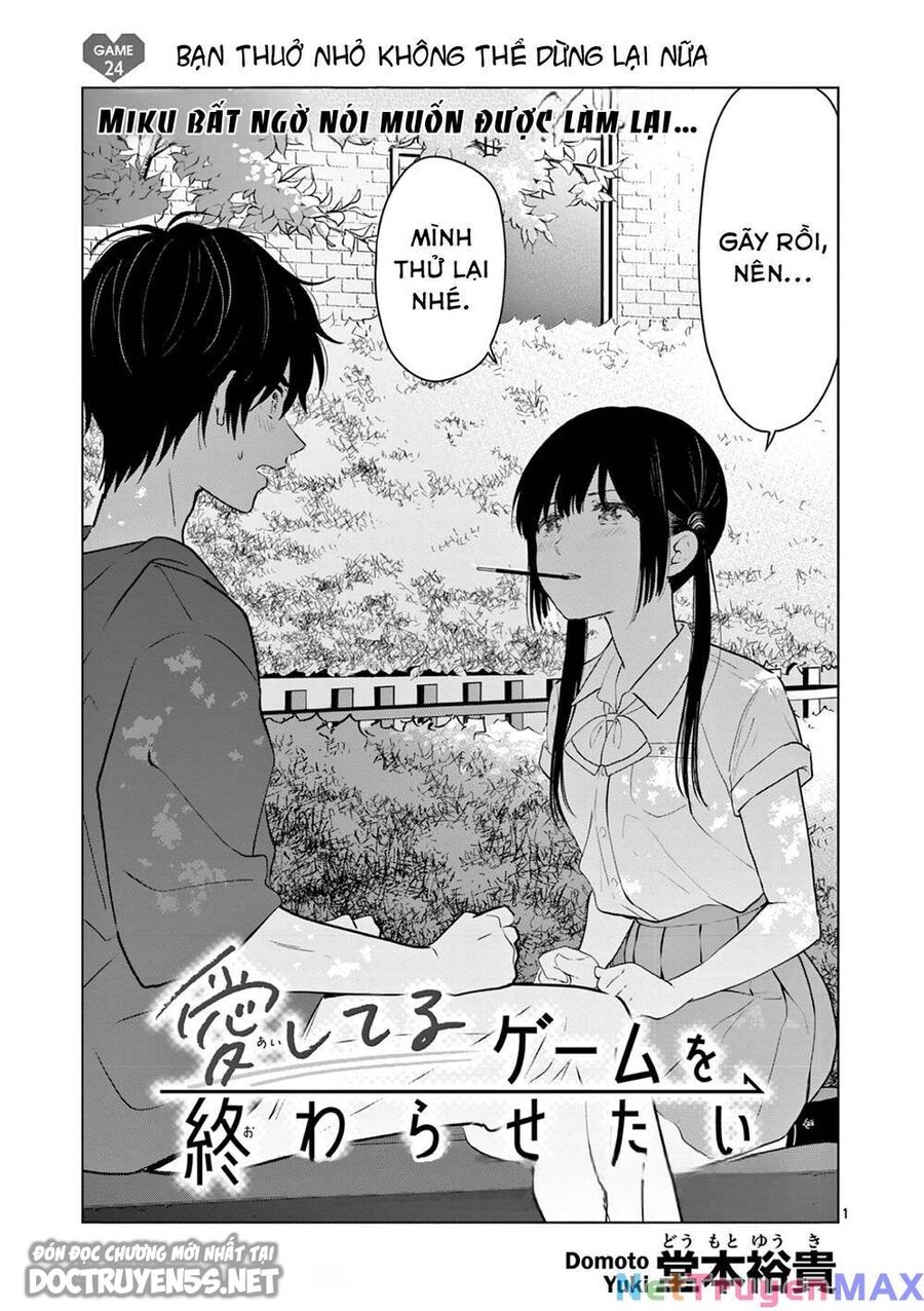 Aishiteru Game Wo Owarasetai Chương 24 Ảnh 3