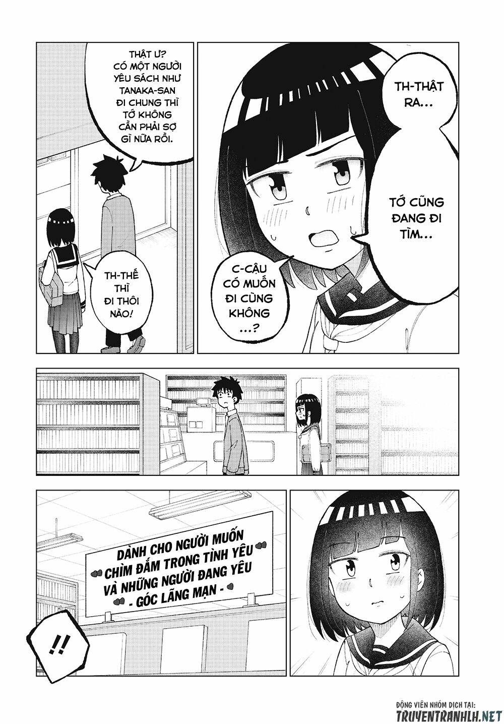 Tanaka-San Trong Lớp Tôi Thật Sự Là Siêu Đáng Sợ Chương 33 Ảnh 4