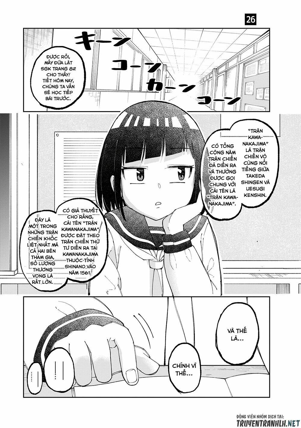 Tanaka-San Trong Lớp Tôi Thật Sự Là Siêu Đáng Sợ Chương 26 Ảnh 3