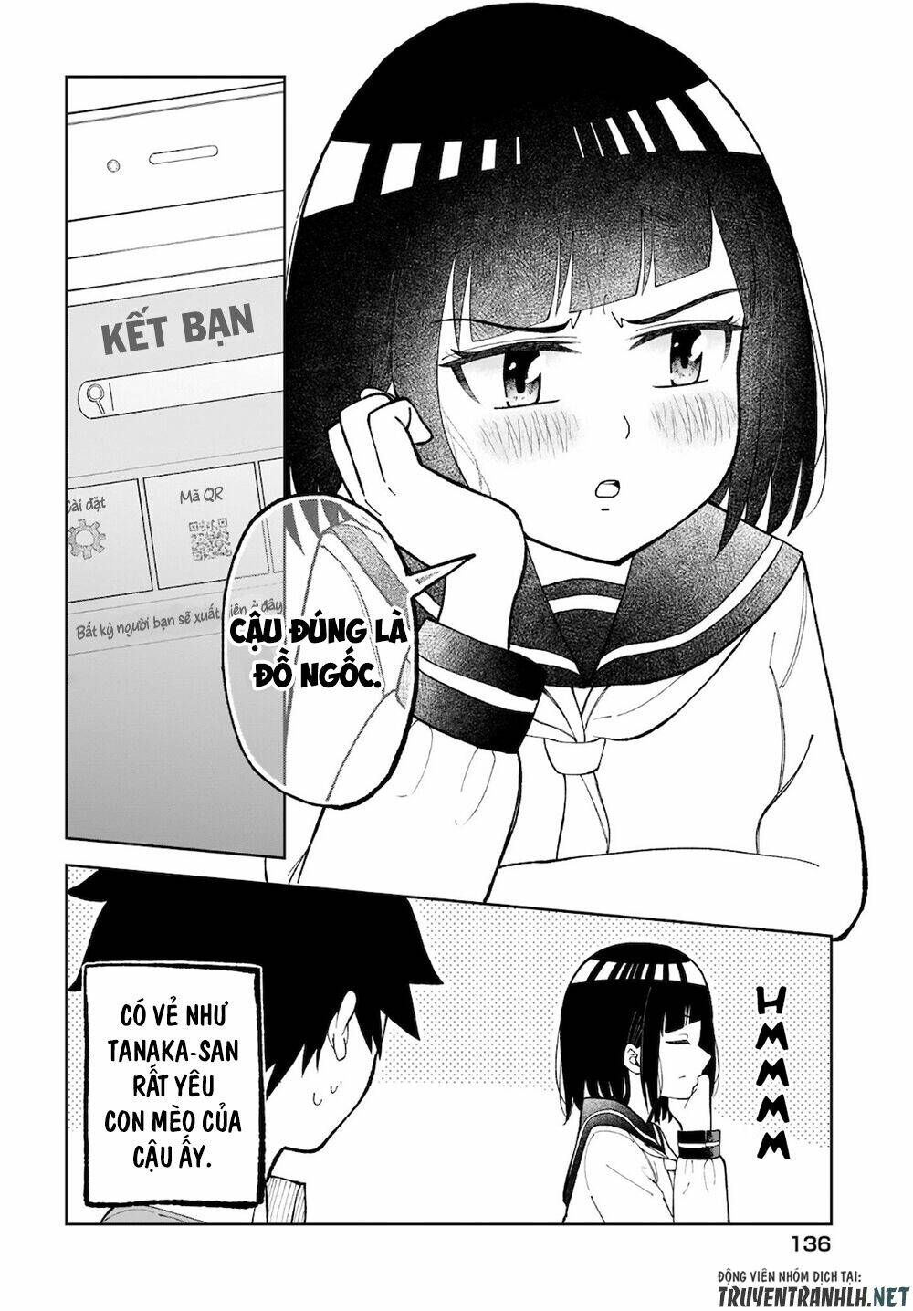 Tanaka-San Trong Lớp Tôi Thật Sự Là Siêu Đáng Sợ Chương 28 Ảnh 6