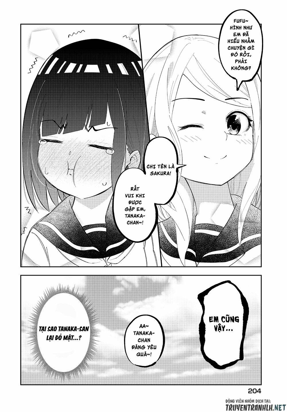 Tanaka-San Trong Lớp Tôi Thật Sự Là Siêu Đáng Sợ Chương 20 Ảnh 6