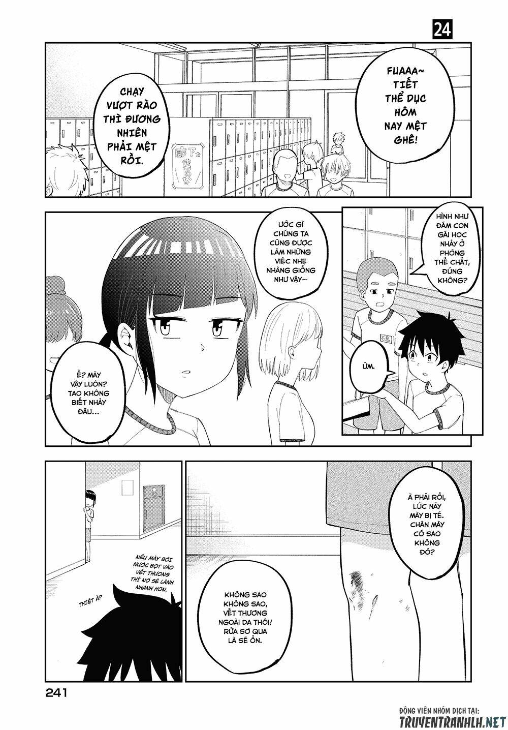 Tanaka-San Trong Lớp Tôi Thật Sự Là Siêu Đáng Sợ Chương 24 Ảnh 3