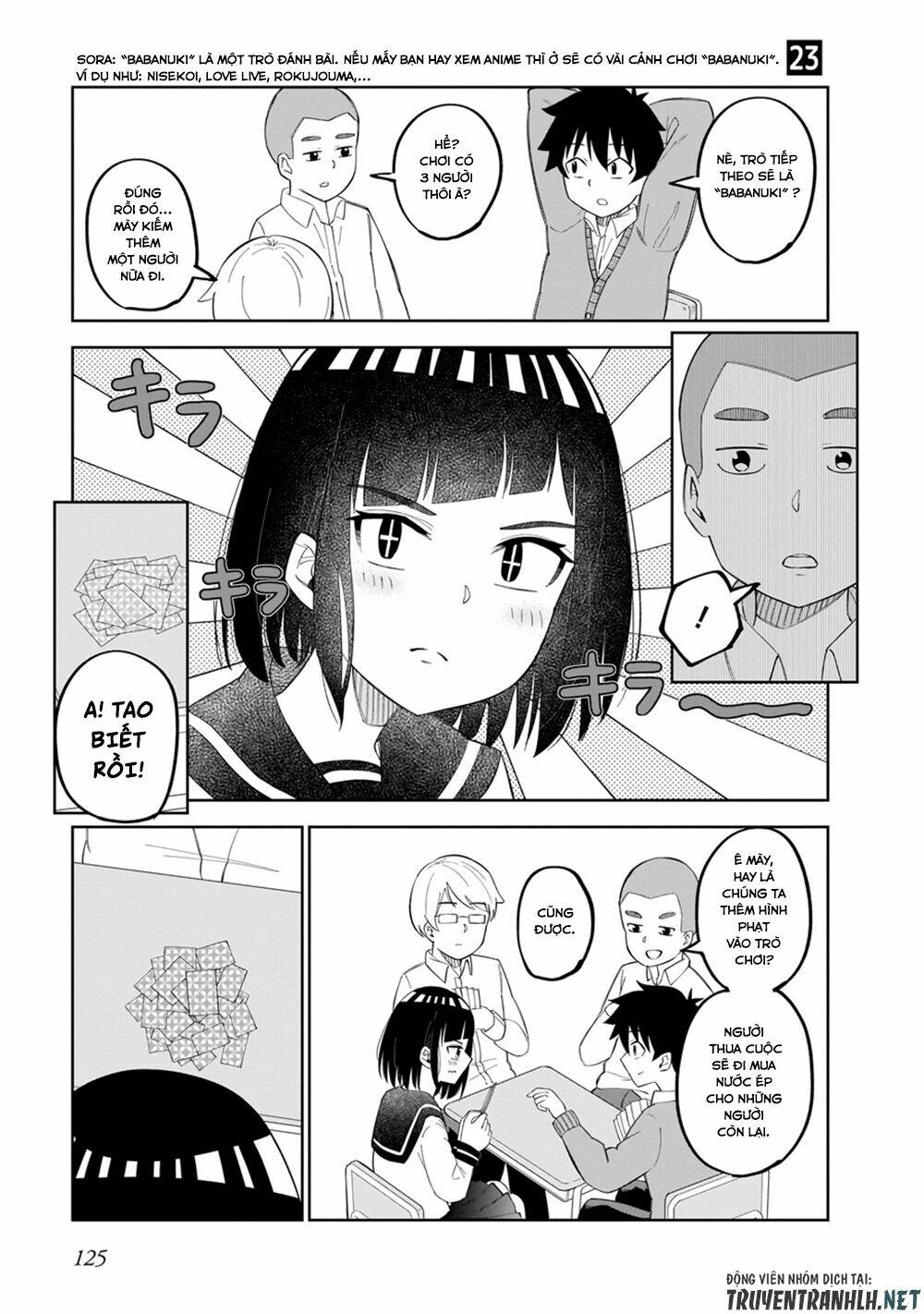 Tanaka-San Trong Lớp Tôi Thật Sự Là Siêu Đáng Sợ Chương 23 Ảnh 3