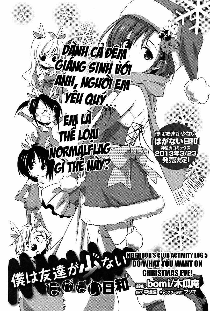 Boku Wa Tomodachi Ga Sukunai: Haganai Hiyori Chương 5 Ảnh 4