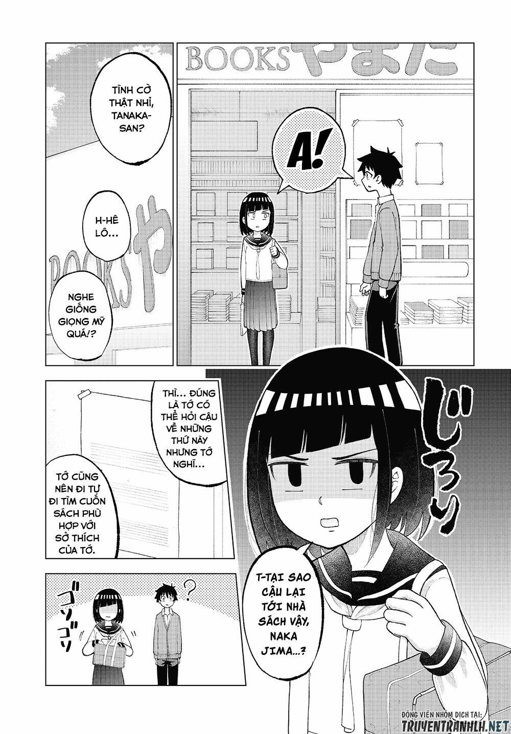 Tanaka-San Trong Lớp Tôi Thật Sự Là Siêu Đáng Sợ Chương 33 Ảnh 3