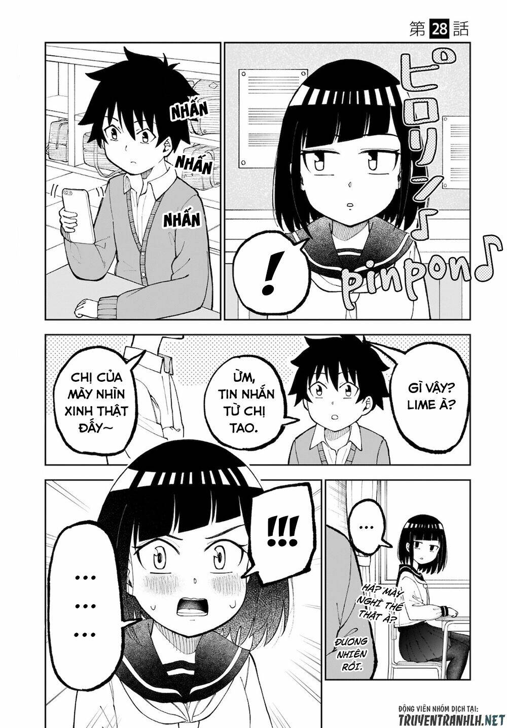 Tanaka-San Trong Lớp Tôi Thật Sự Là Siêu Đáng Sợ Chương 28 Ảnh 3