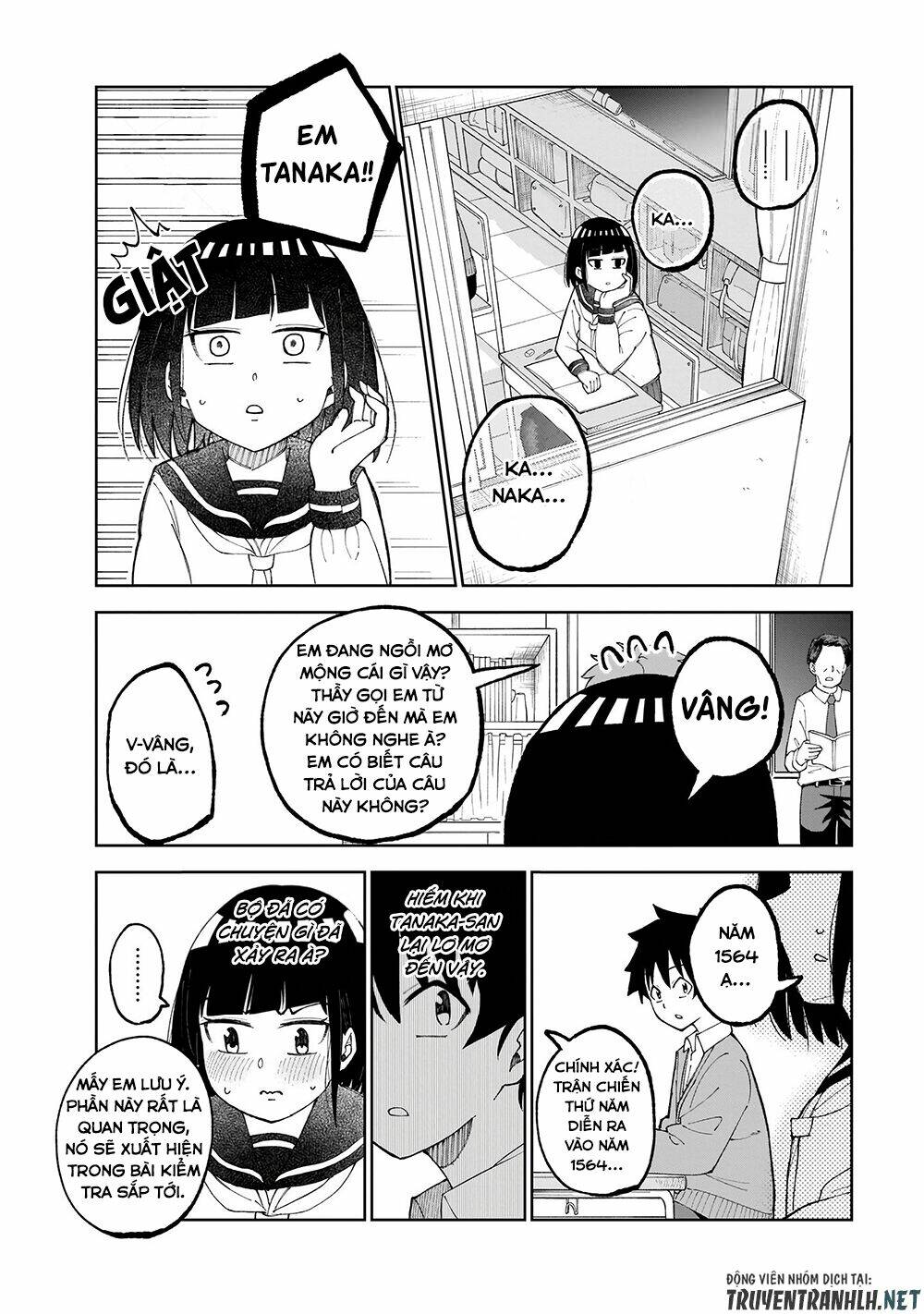 Tanaka-San Trong Lớp Tôi Thật Sự Là Siêu Đáng Sợ Chương 26 Ảnh 4
