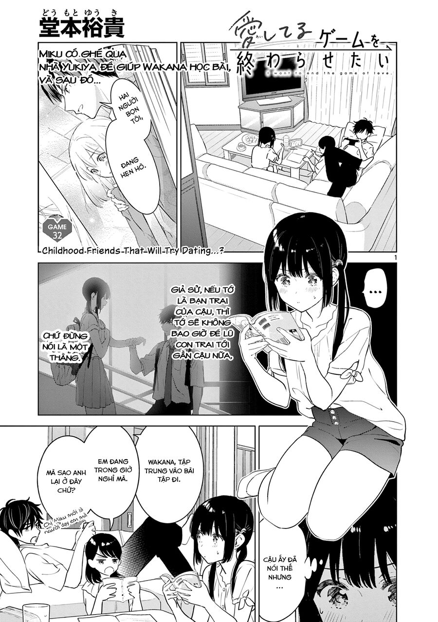 Aishiteru Game Wo Owarasetai Chương 32 Ảnh 3