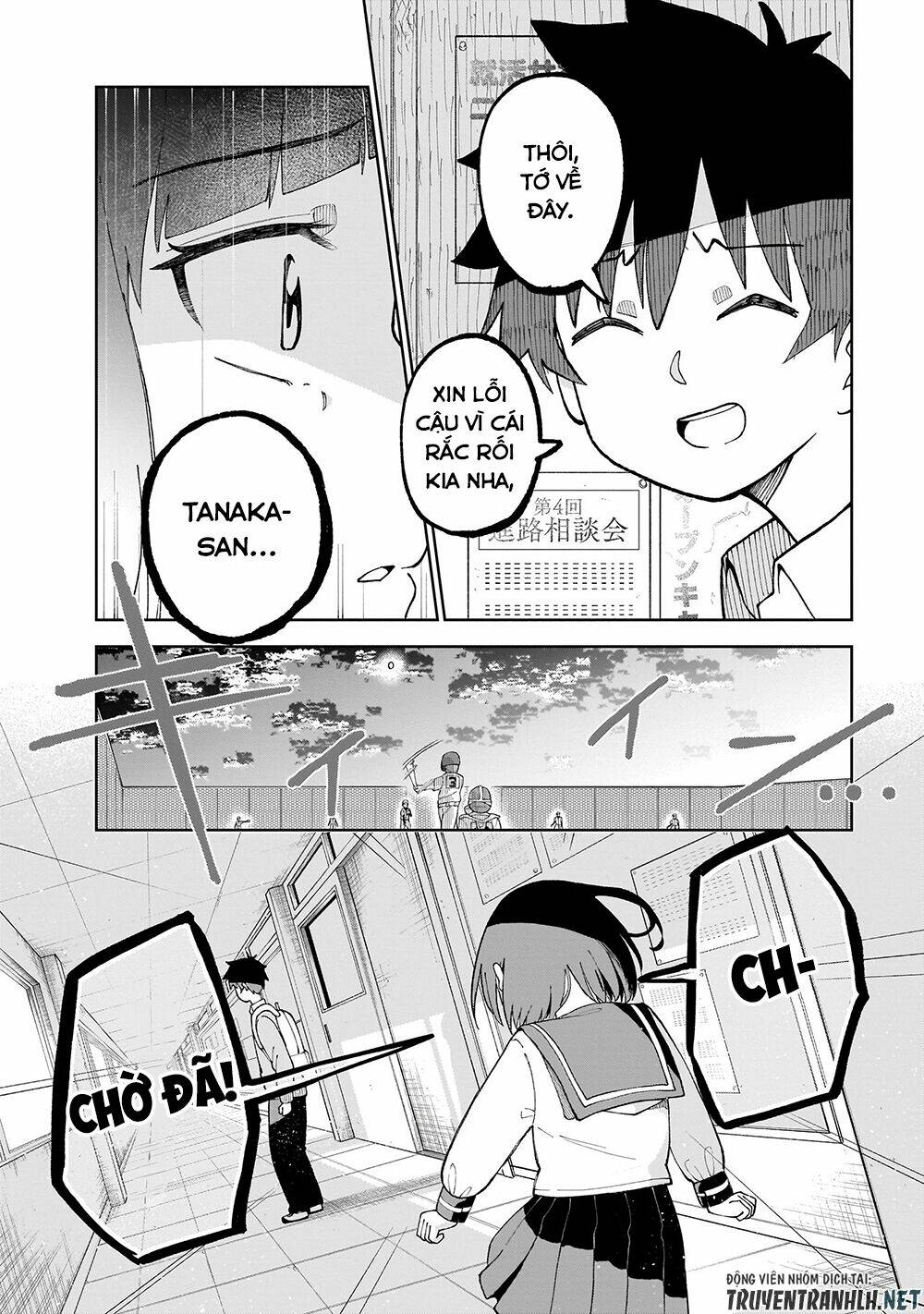 Tanaka-San Trong Lớp Tôi Thật Sự Là Siêu Đáng Sợ Chương 26 Ảnh 14