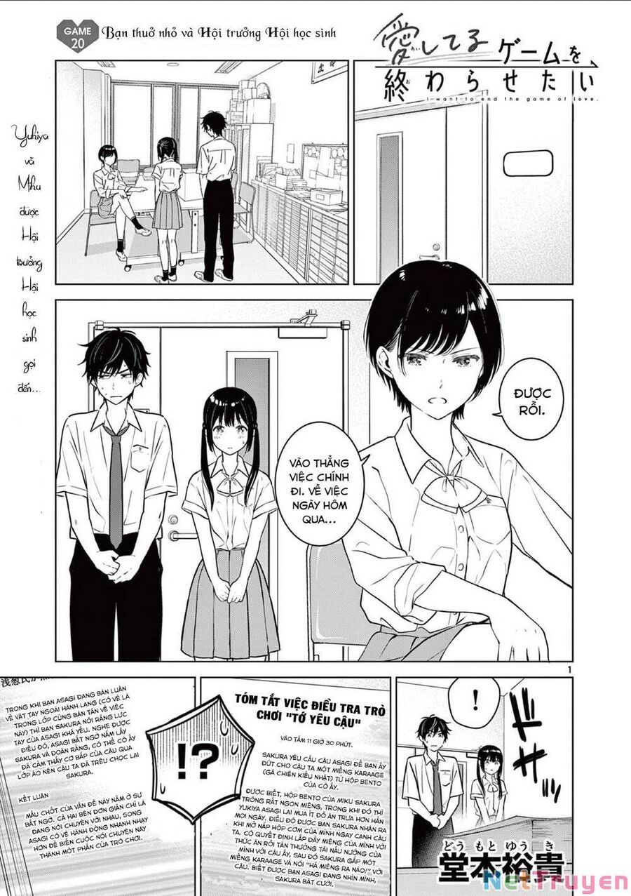 Aishiteru Game Wo Owarasetai Chương 20 Ảnh 2