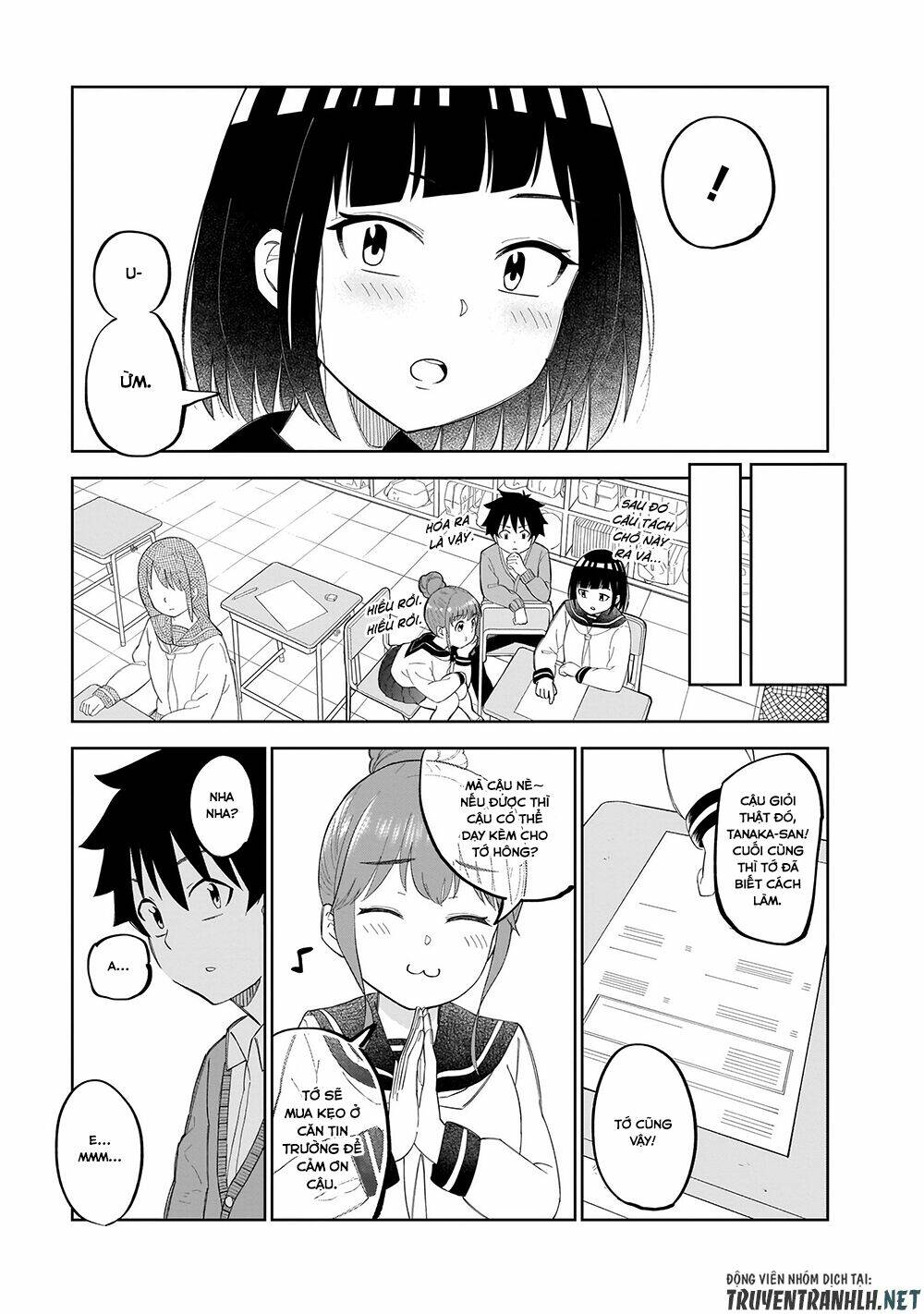Tanaka-San Trong Lớp Tôi Thật Sự Là Siêu Đáng Sợ Chương 22 Ảnh 5