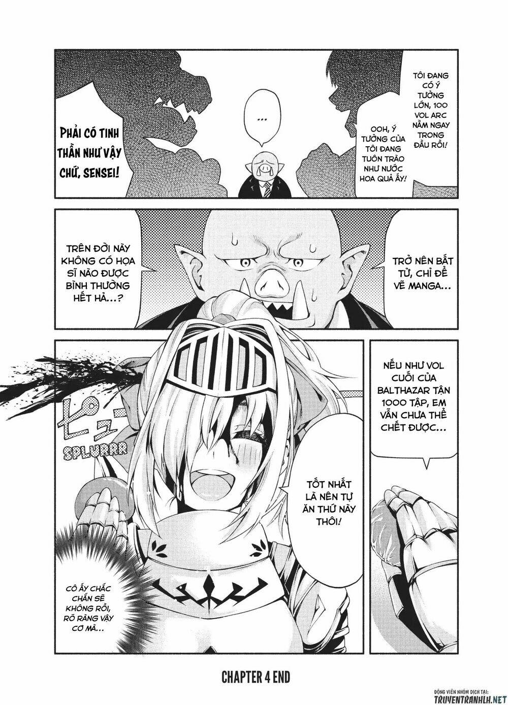 The Knight Cartoonist And Her Orc Editor Chương 4 Ảnh 28