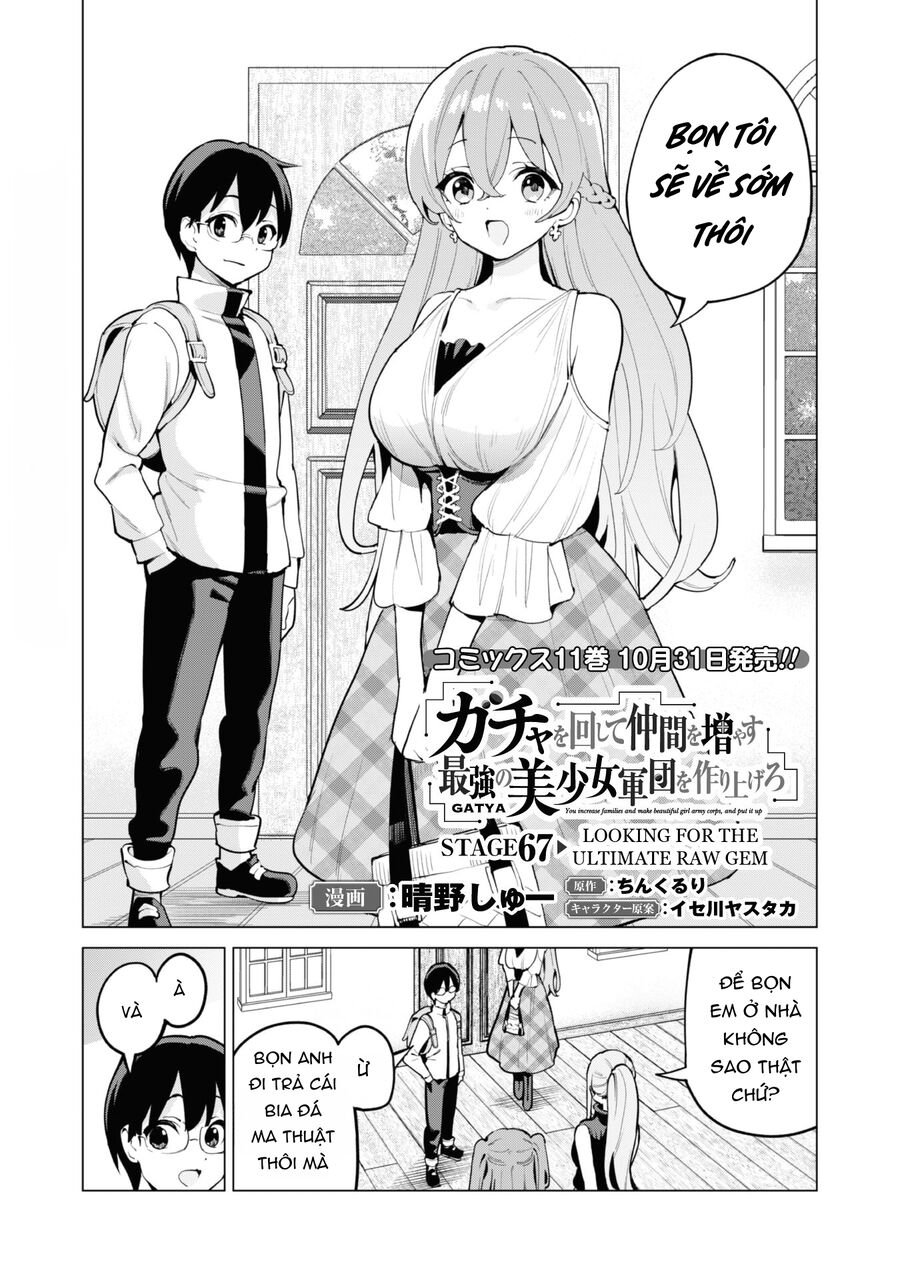 Gacha Wo Mawashite Nakama Wo Fuyasu Saikyou No Bishoujo Gundan Wo Tsukuriagero Chương 67 Ảnh 4