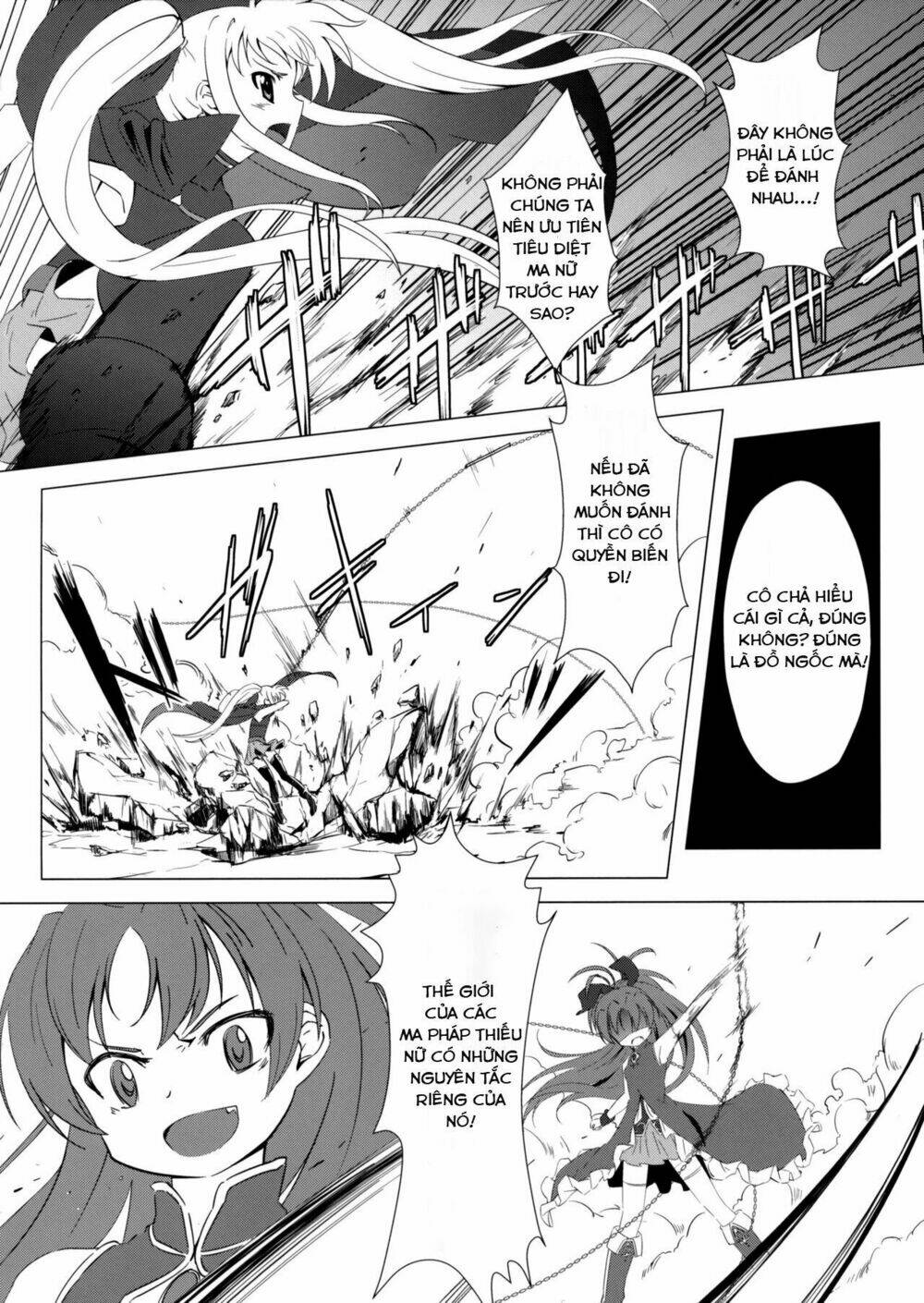 Mahou Shoujo Lyrical Nanoha X Madoka (Crossover) Chương 2 Ảnh 19