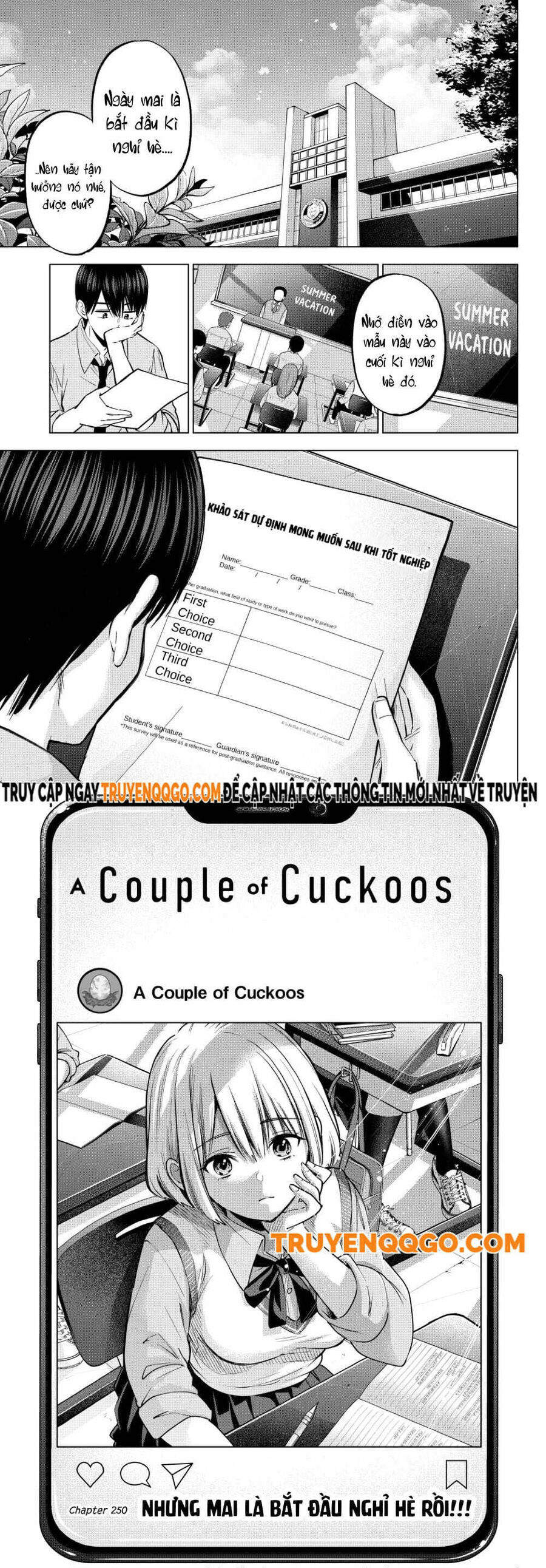 Kakkou No Iinazuke Chương 250 Ảnh 3