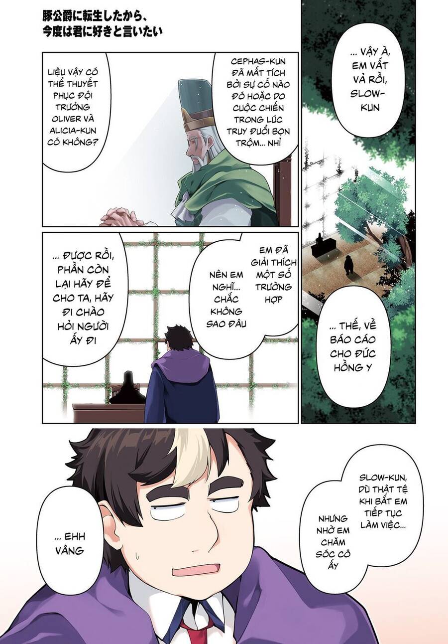 Buta Koushaku Ni Tensei Shitakara, Kondo Wa Kimi Ni Suki To Iitai Chương 25 Ảnh 4