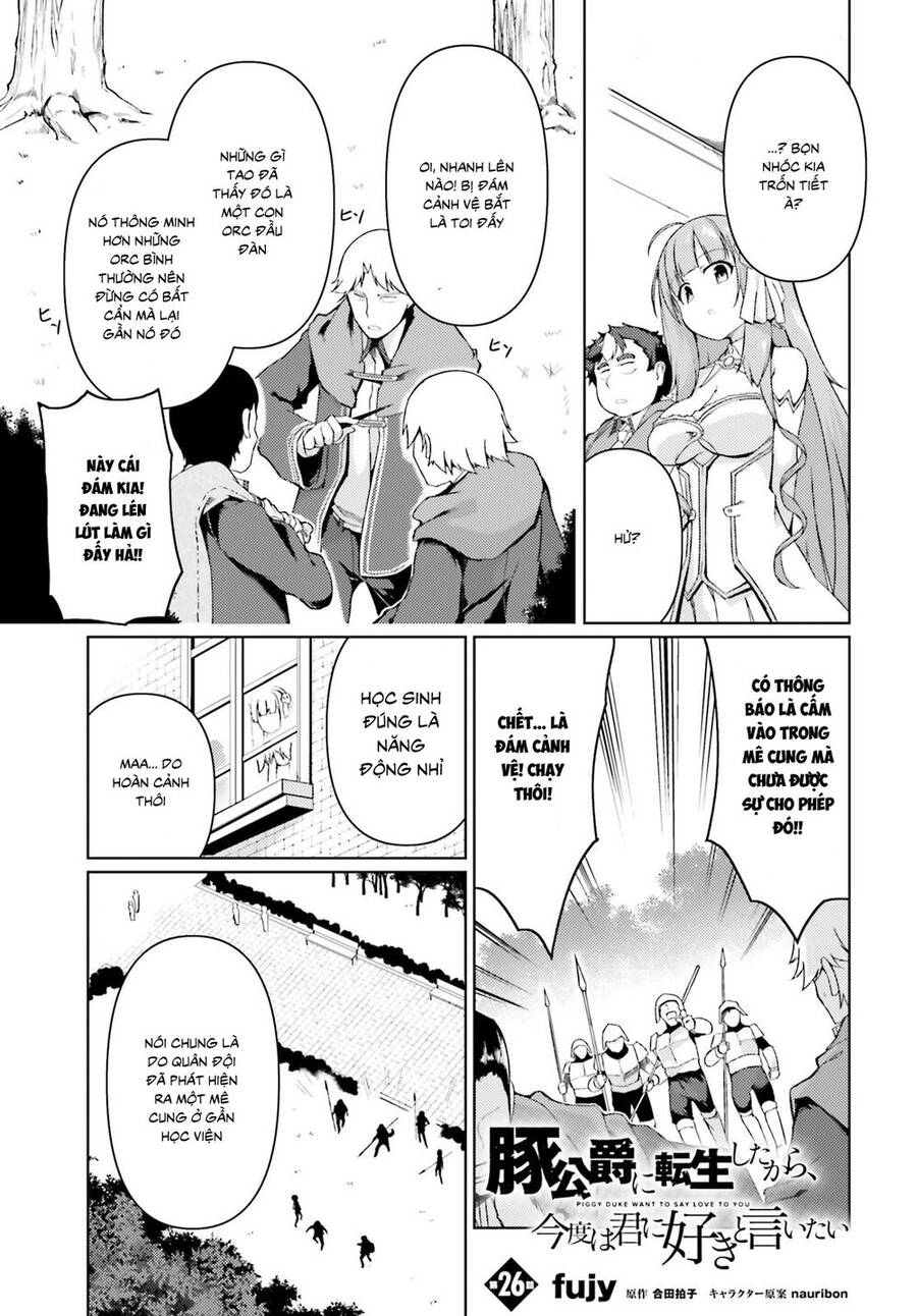 Buta Koushaku Ni Tensei Shitakara, Kondo Wa Kimi Ni Suki To Iitai Chương 26 Ảnh 4