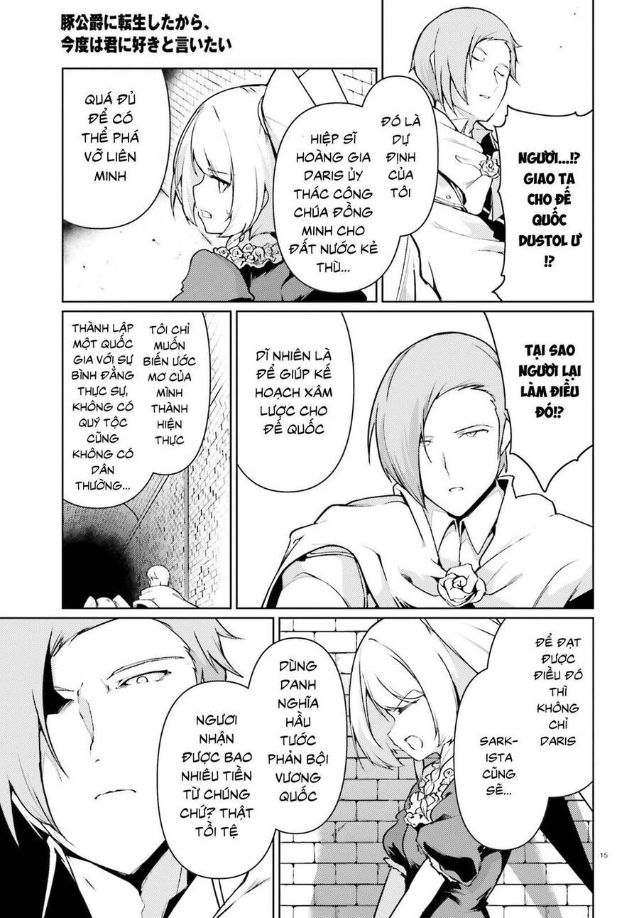 Buta Koushaku Ni Tensei Shitakara, Kondo Wa Kimi Ni Suki To Iitai Chương 21 Ảnh 17
