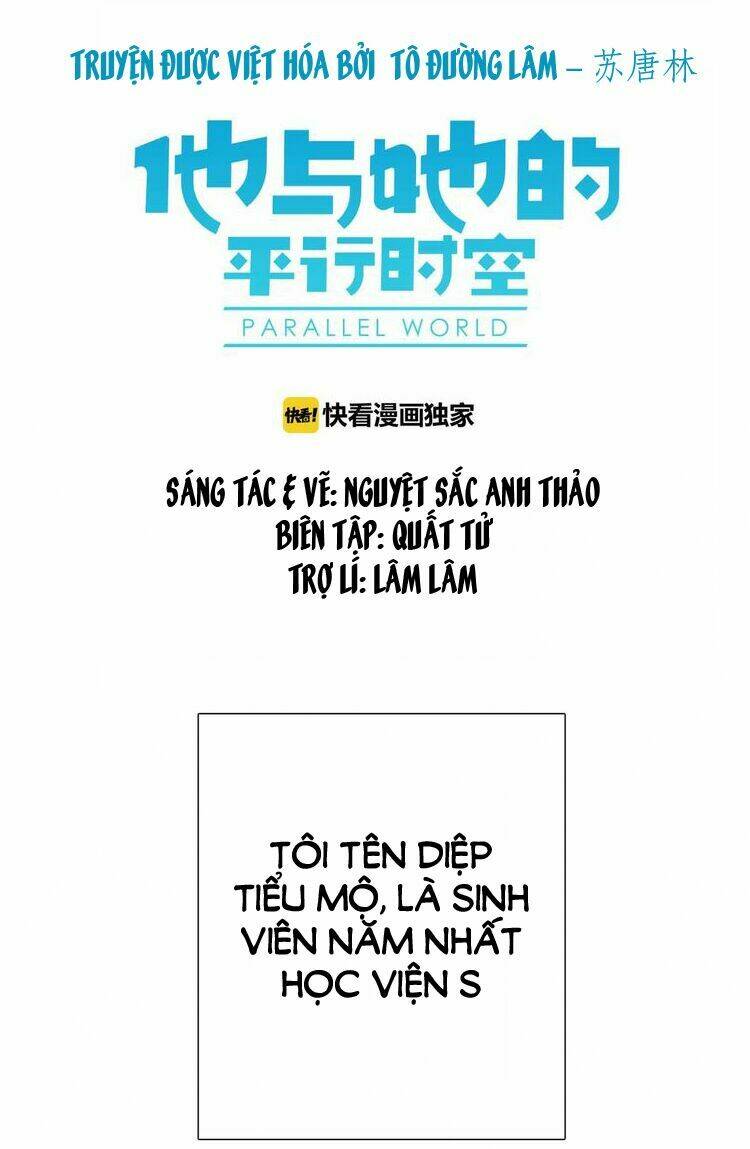 Thời Gian Và Không Gian Song Song Giữa Anh Và Cô Chương 1 Ảnh 2