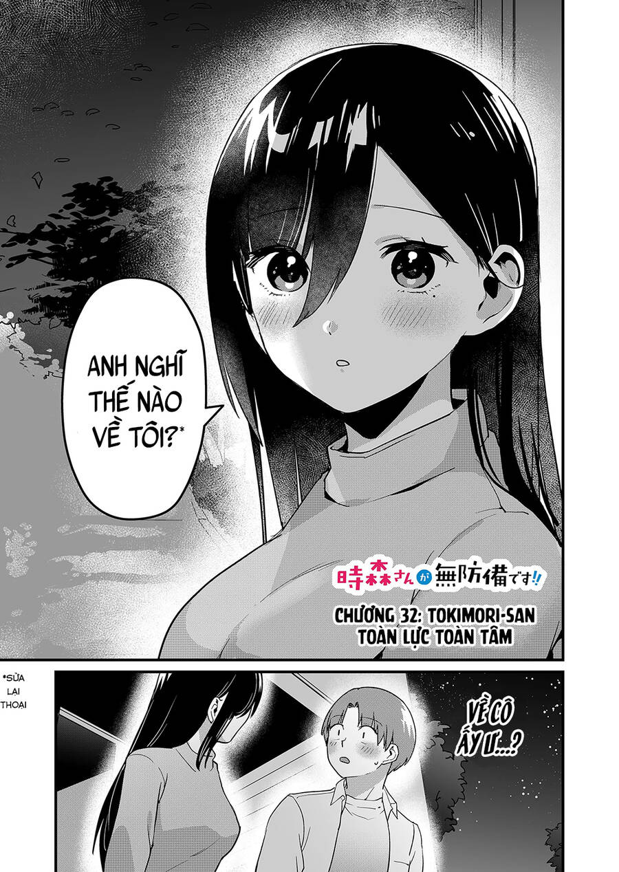 Tokimori-San Chẳng Chút Phòng Bị!! Chương 32 Ảnh 3
