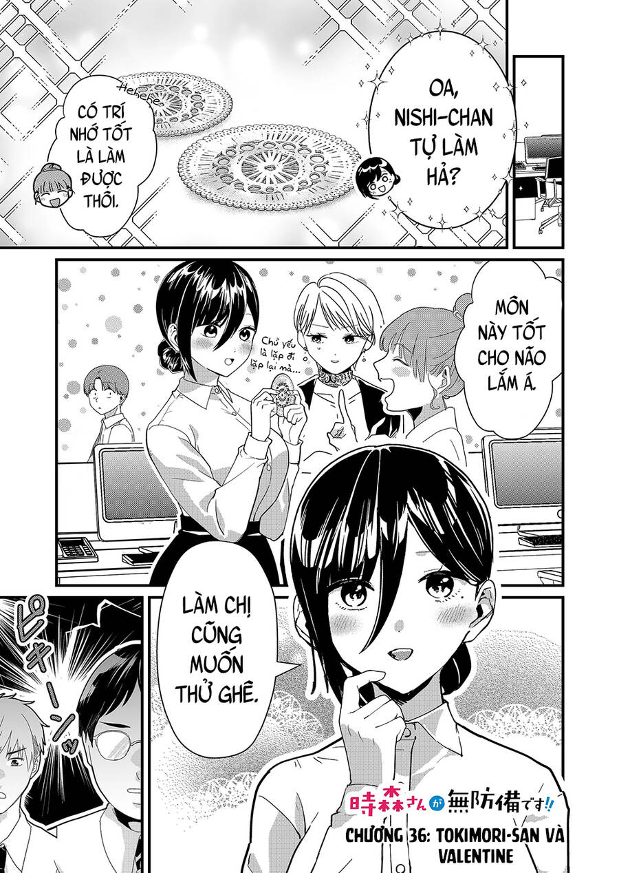 Tokimori-San Chẳng Chút Phòng Bị!! Chương 36 Ảnh 3