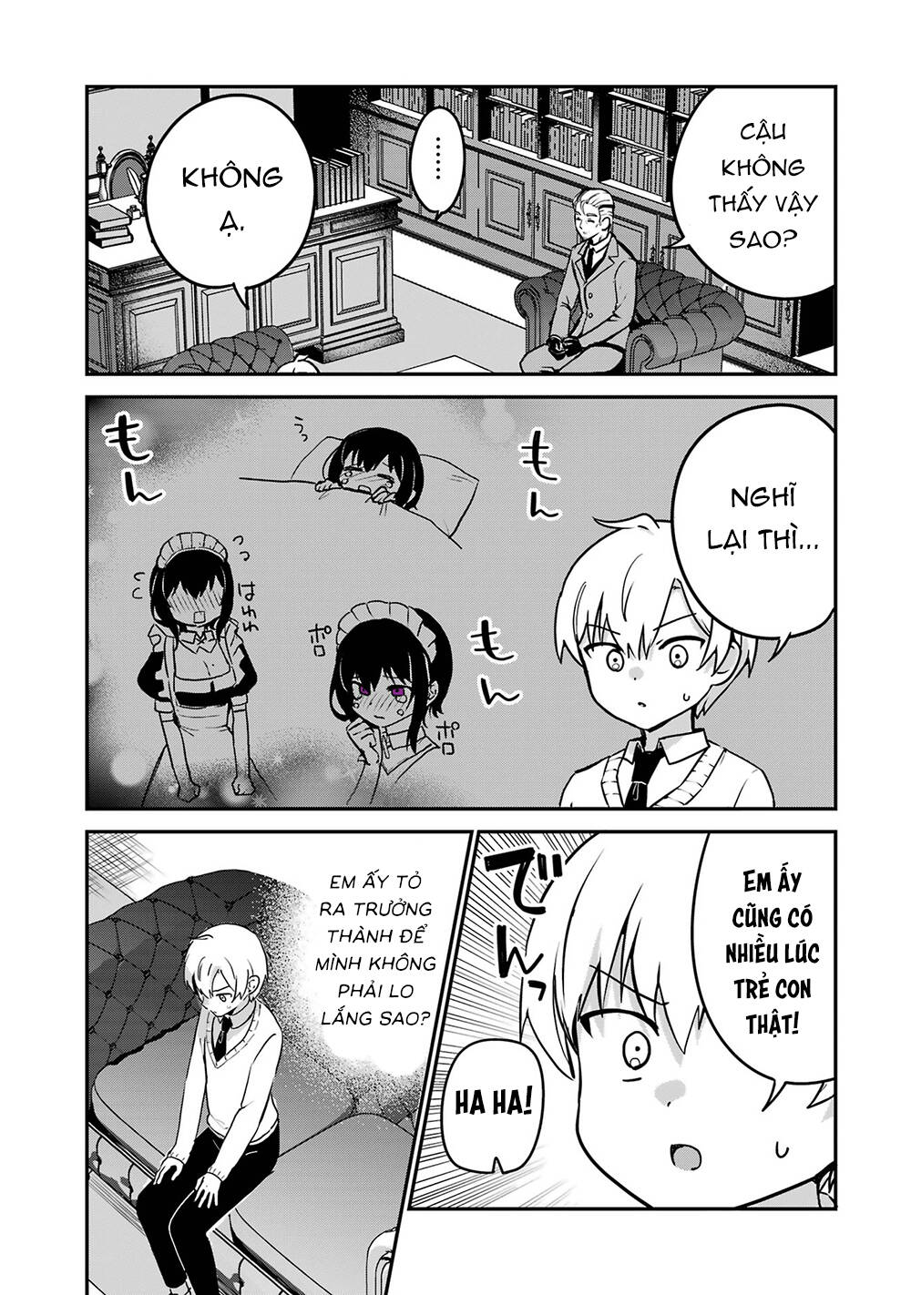Saikin Yatotta Meido Ga Ayashii Chương 56 Ảnh 9