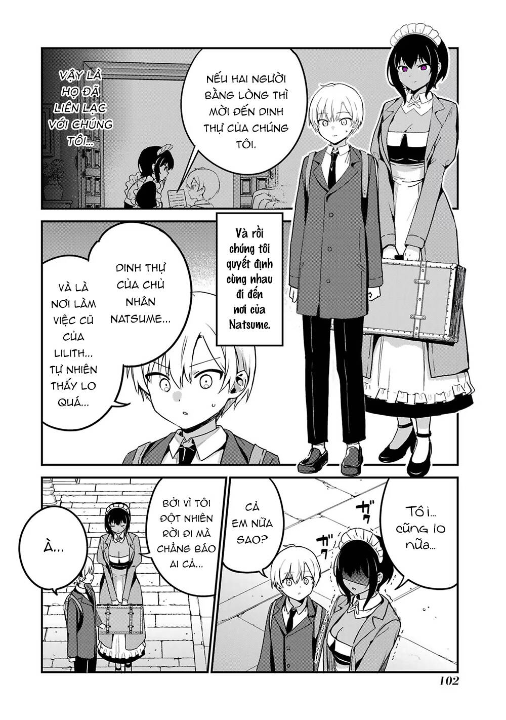 Saikin Yatotta Meido Ga Ayashii Chương 55 Ảnh 5