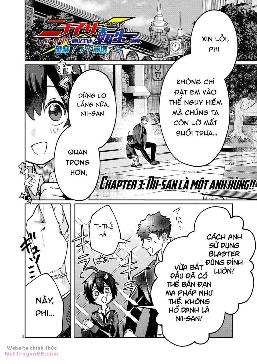 Nichiasa Suki No Otaku Ga Akuyaku Seito Ni Tenseishita Kekka, Hametsu Flag Ga Houkaishiteiku Ken Ni Tsuite Chương 3 Ảnh 6