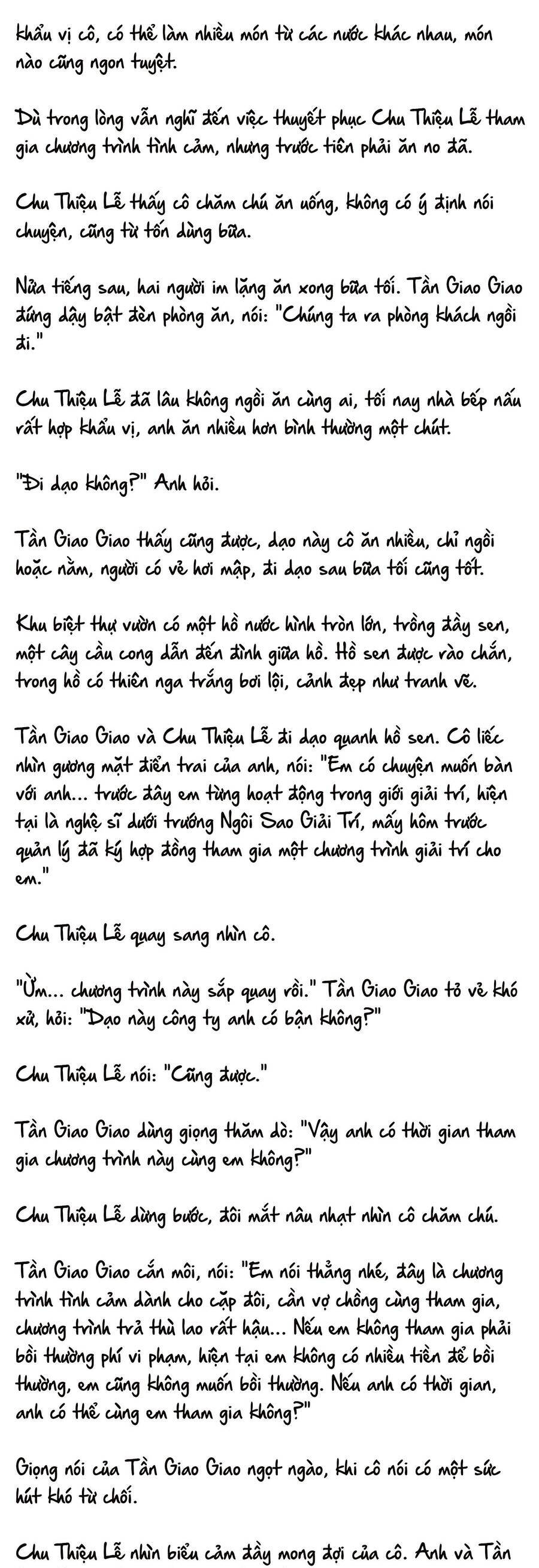 Cặp Đôi Hào Môn , Làm Cá Mặn Ở Show Hẹn Hò Chương 9 Ảnh 5