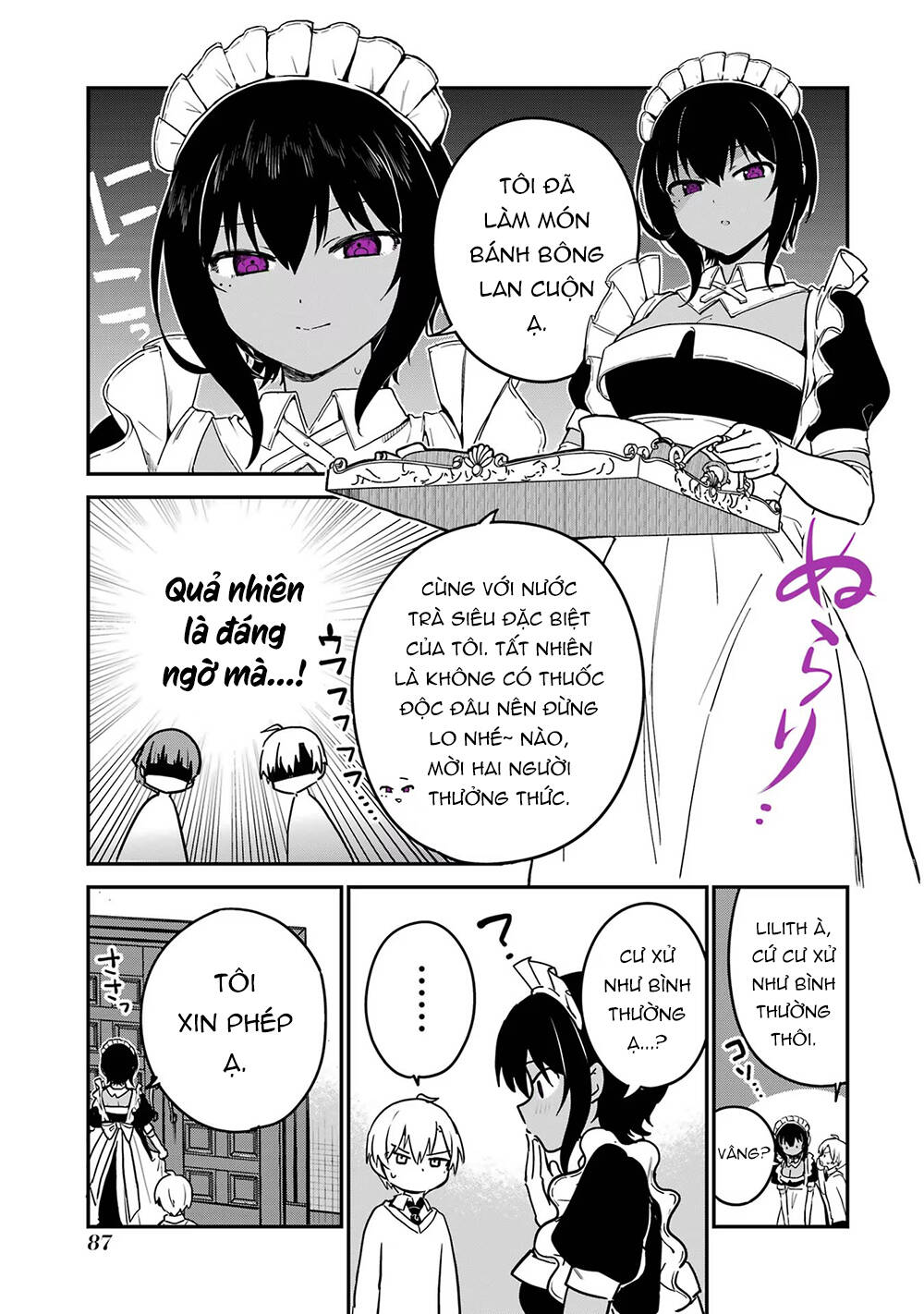 Saikin Yatotta Meido Ga Ayashii Chương 54 Ảnh 9