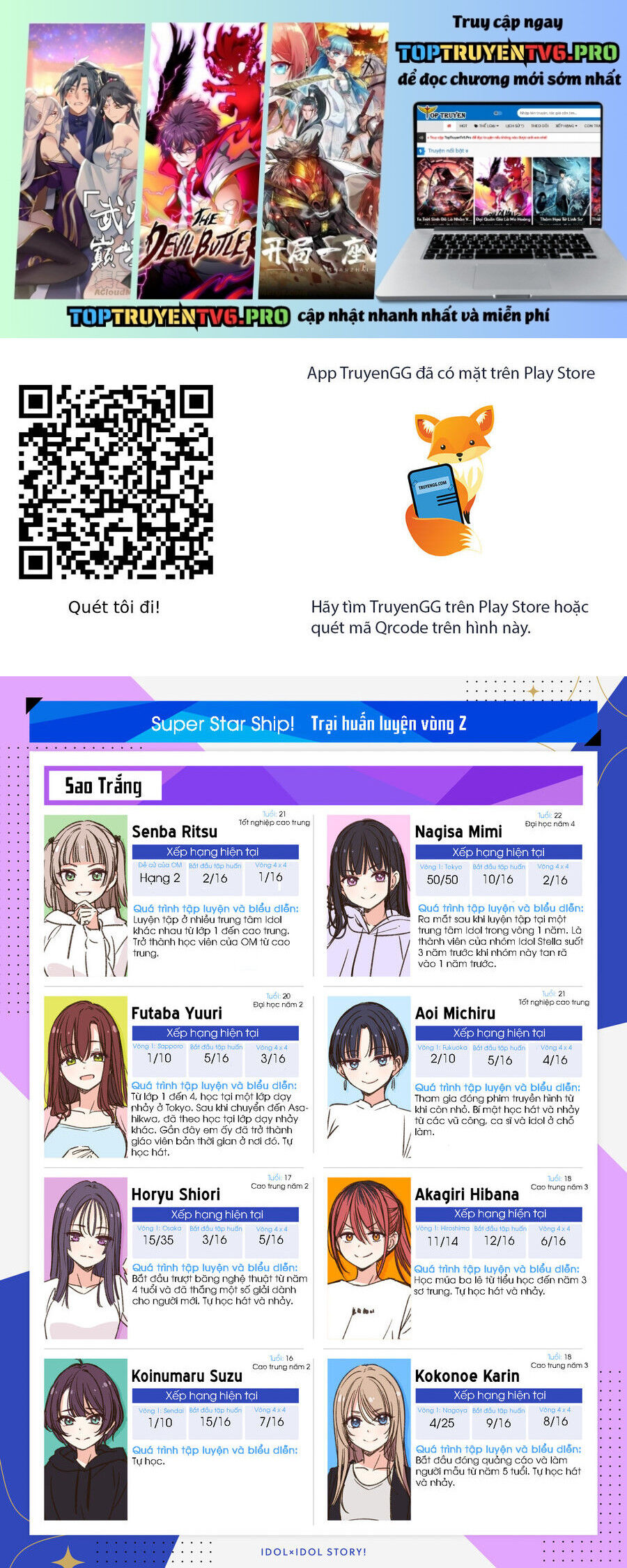 Idol X Idol Story! Chương 23 Ảnh 3