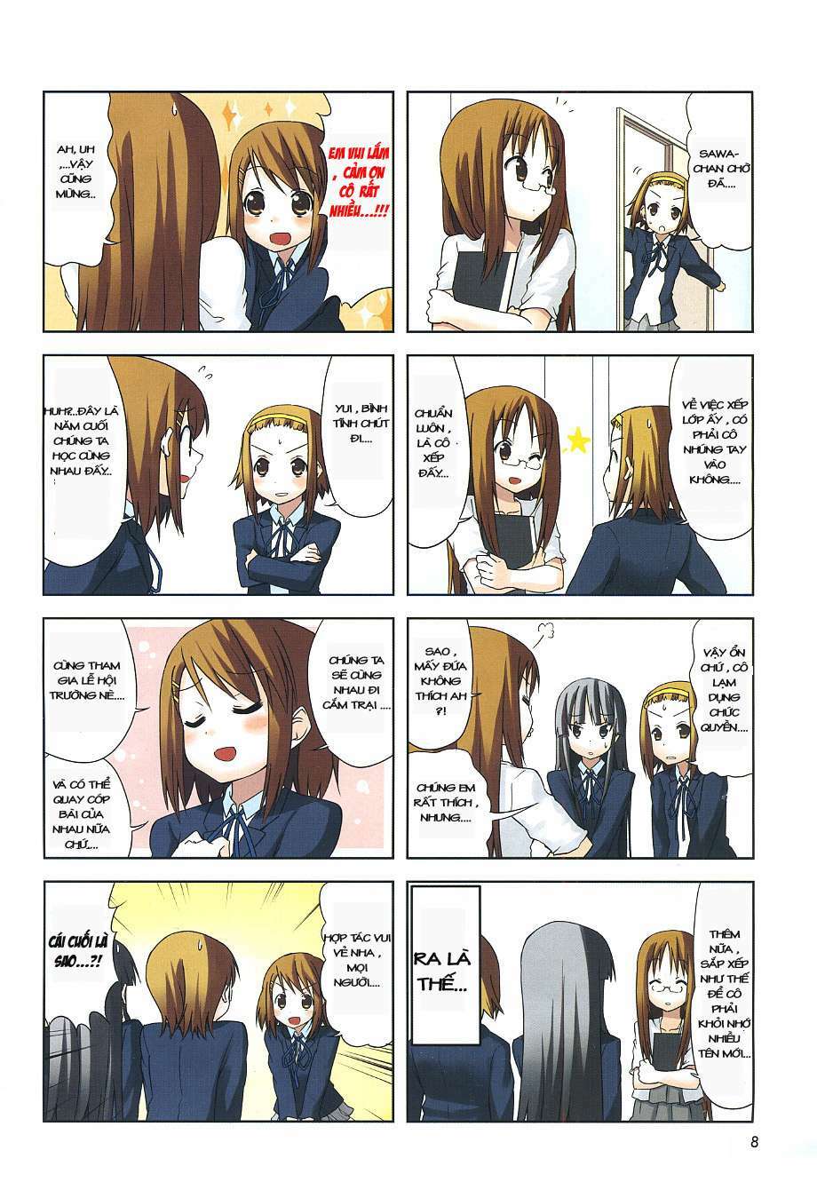 K-On! Chương 33 Ảnh 4