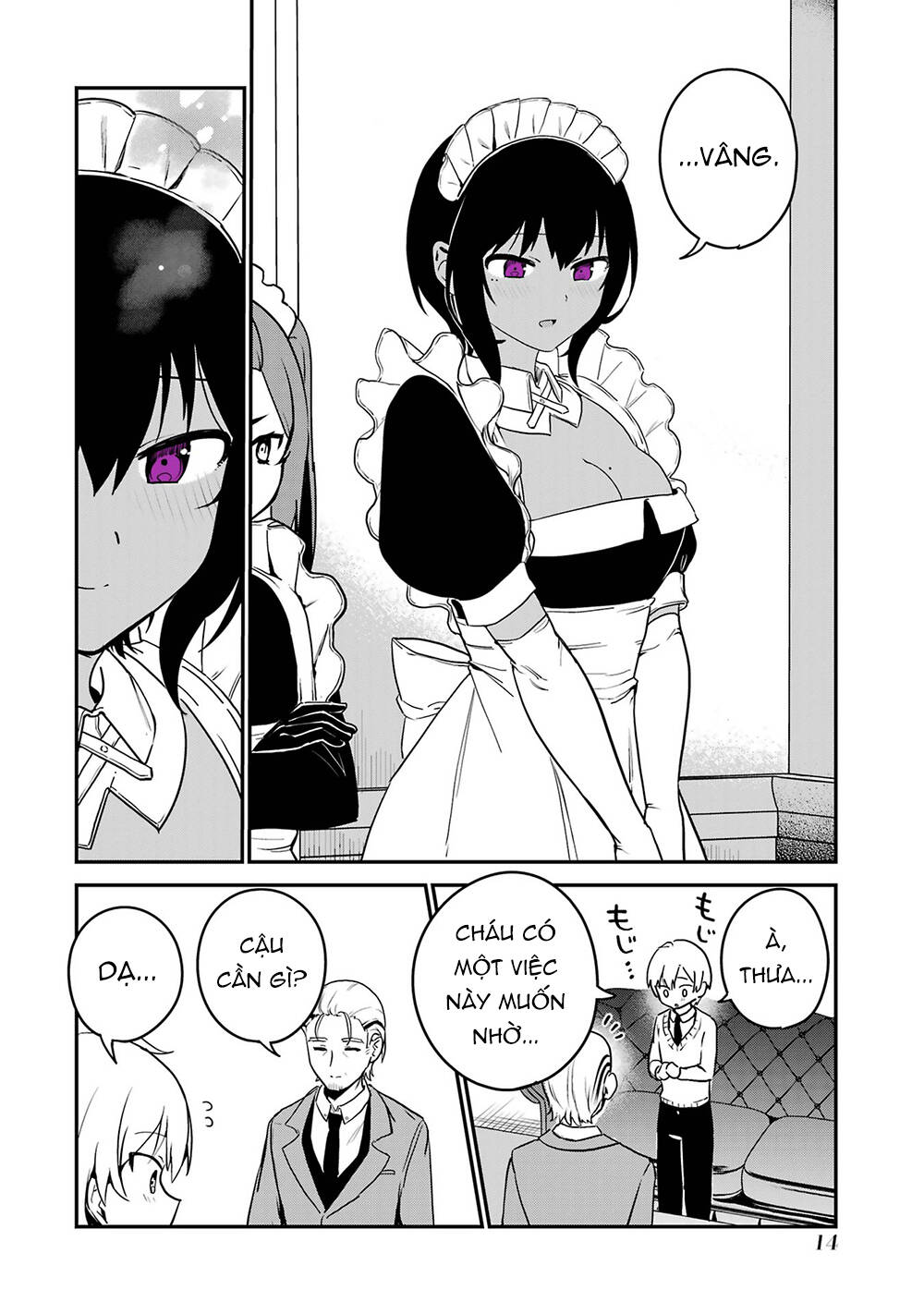 Saikin Yatotta Meido Ga Ayashii Chương 56 Ảnh 14