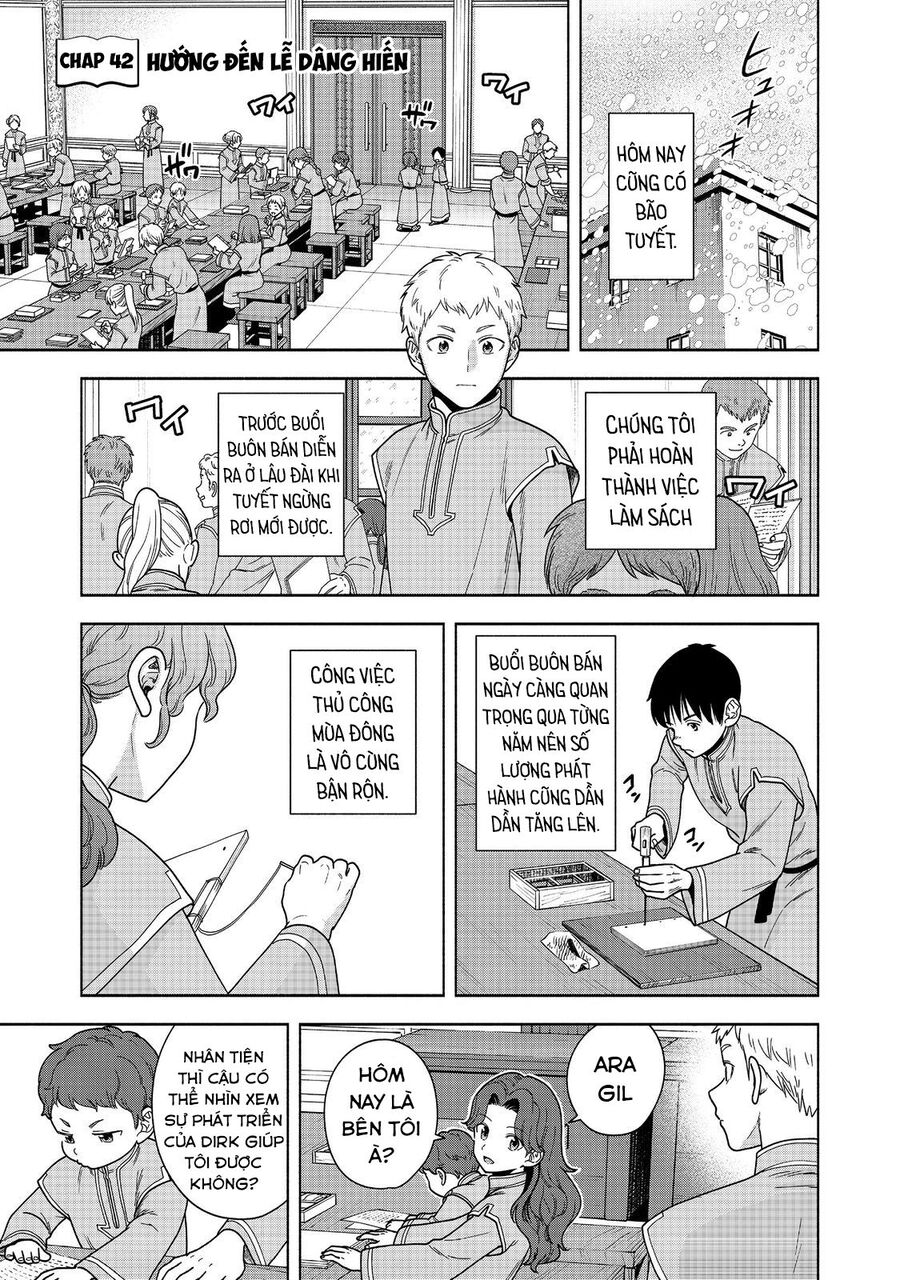 Honzuki No Gekokujou : Koshiki Komikku Ansoroji Chương 42 Ảnh 3