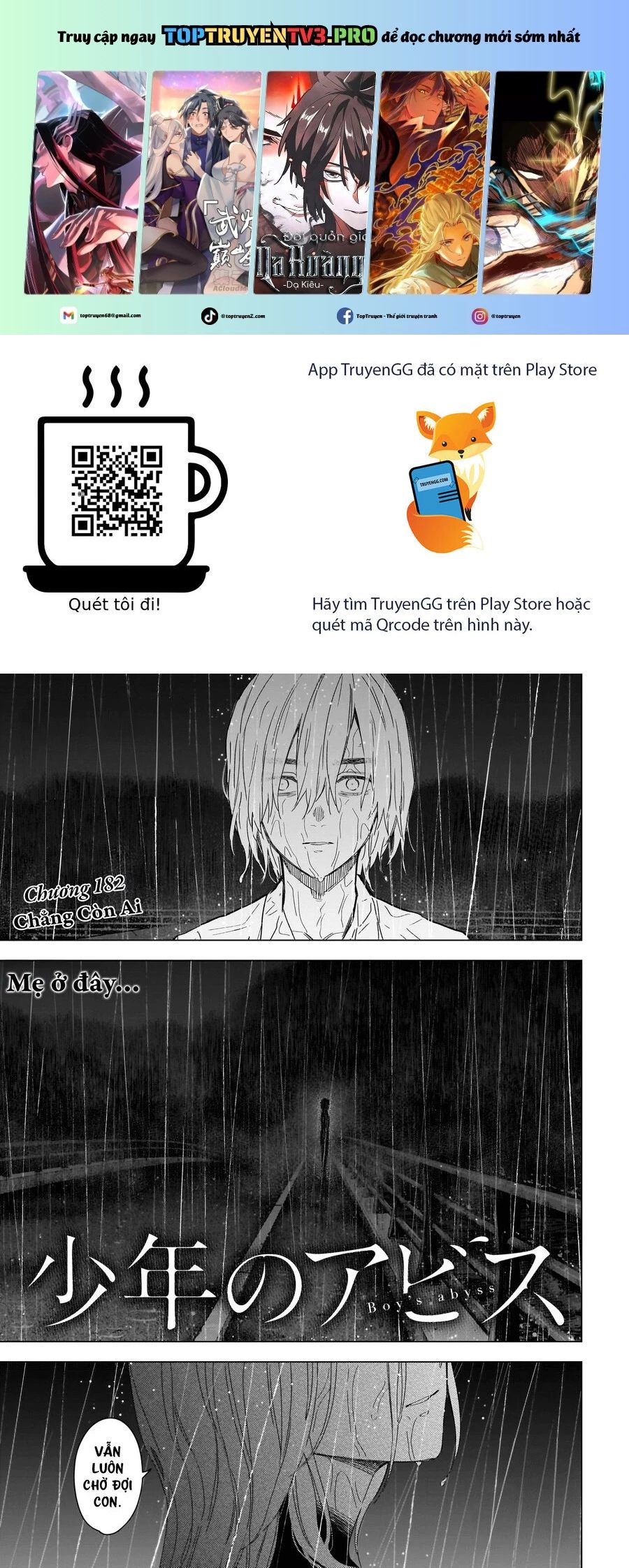 Shounen No Abyss Chương 182 Ảnh 3