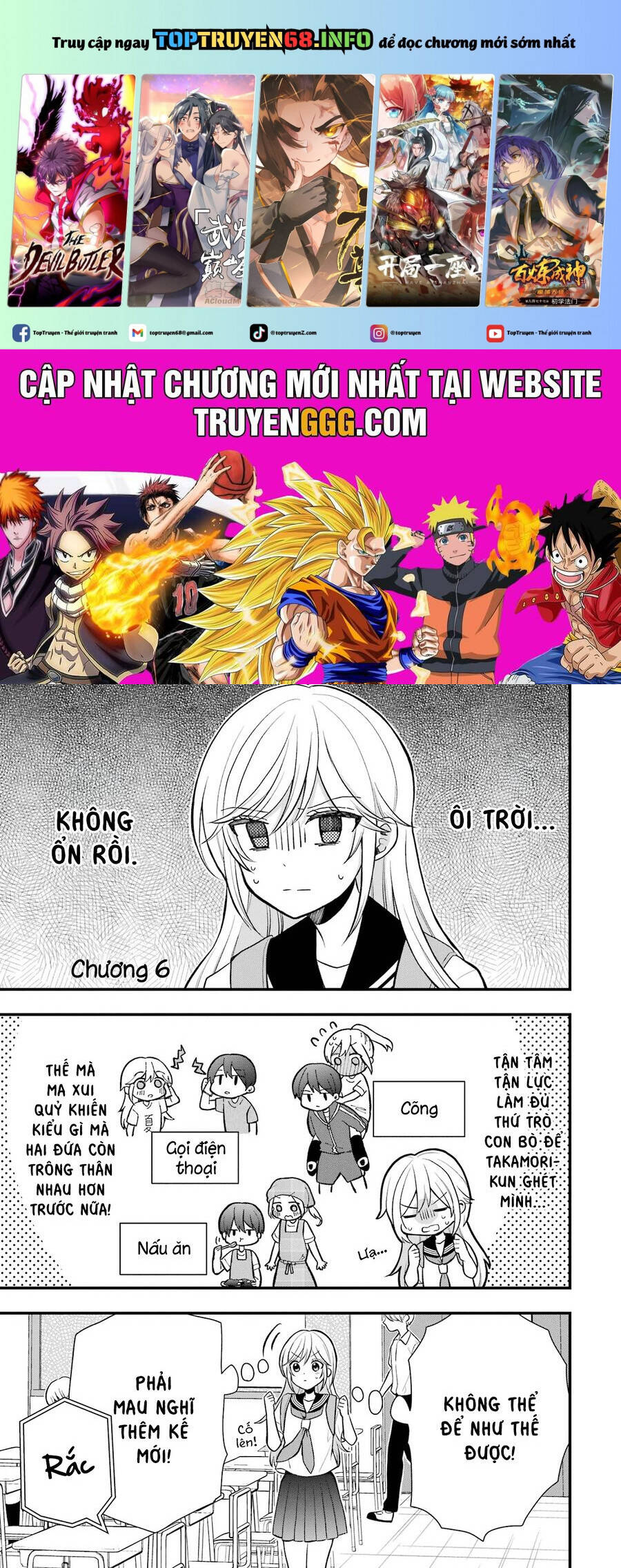 Đừng Nghĩ Thế Nữa Mà, Takamori-Kun! Chương 6 Ảnh 3