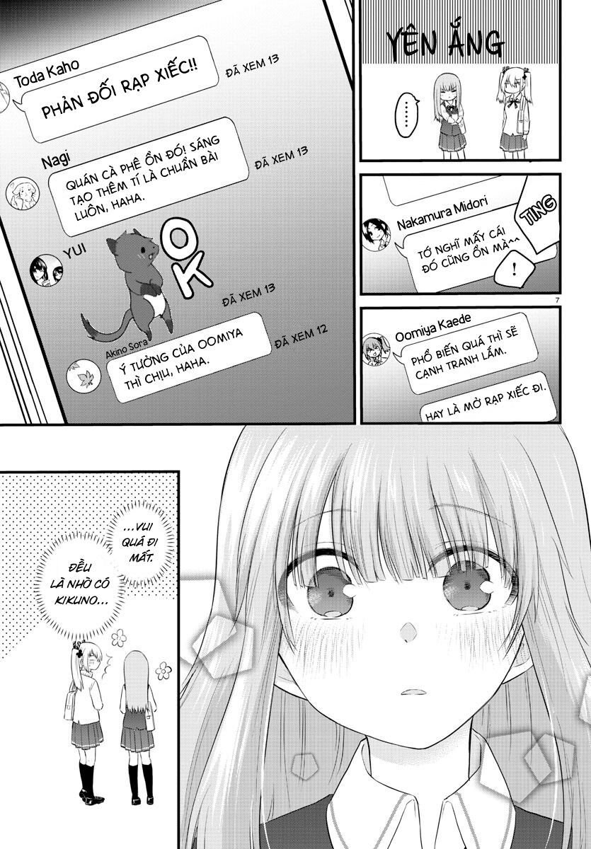 Koe Ga Dasenai Shoujo Wa "Kanojo Ga Yasashisugiru" To Omotte Iru Chương 42 Ảnh 8