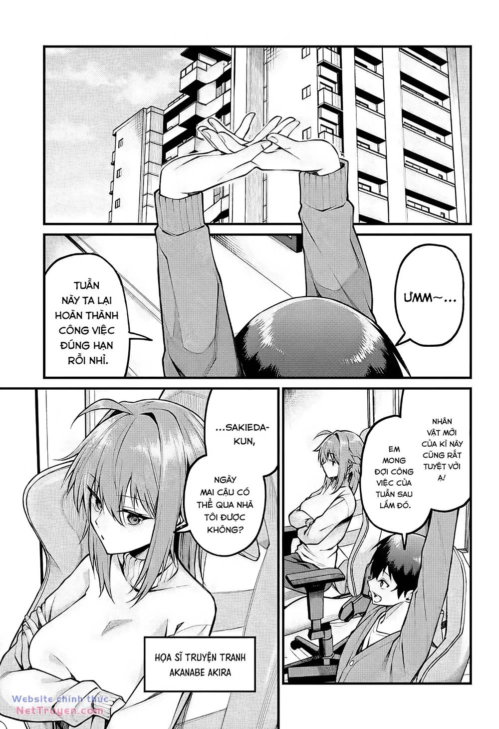 Akanabe-Sensei Chẳng Biết Xấu Hổ Là Gì Chương 4 Ảnh 3