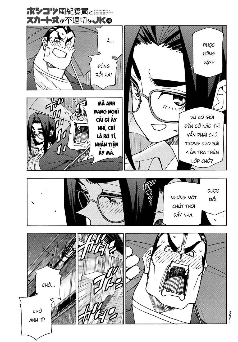 Ponkotsu Fuukiin To Skirt Take Ga Futekisetsu Na Jk No Hanashi Chương 73 Ảnh 11