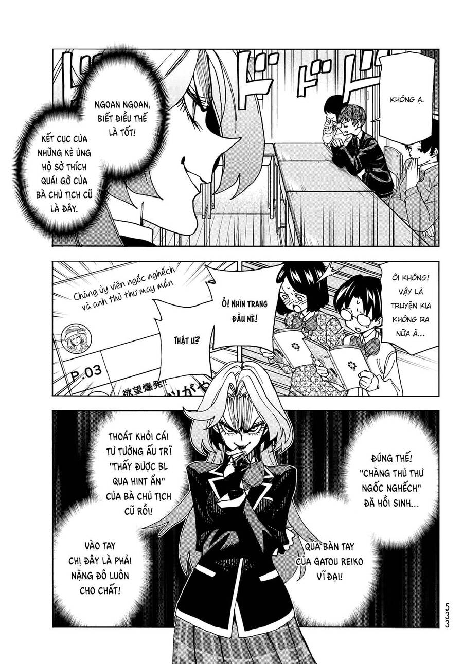 Ponkotsu Fuukiin To Skirt Take Ga Futekisetsu Na Jk No Hanashi Chương 63 Ảnh 8